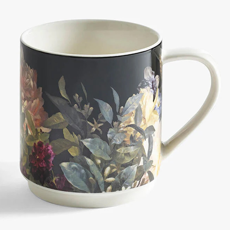 Bone China Latte Mug
