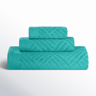 Ocilla 3-Piece Egyptian Cotton Towel Set