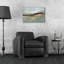  «Sparkling Snow Green» par Silvia Vassileva, art mural en verre acrylique, 24 po x 16 po-492179286