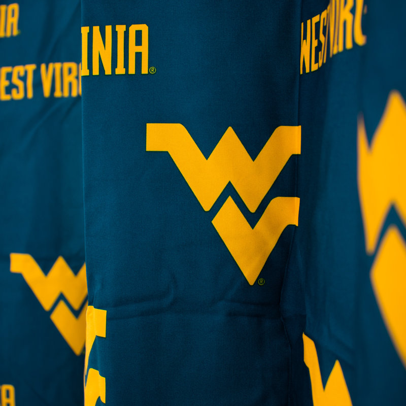 NCAA Shower Curtain, West Virginia