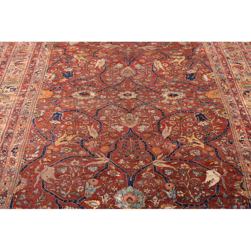 One-of-a-Kind 8’x10’8” Hand Knotted Area Rug