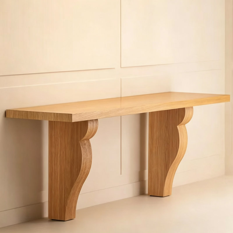 Console Mid-Century, 31.5" H x 78.7" W x 19.7" D
