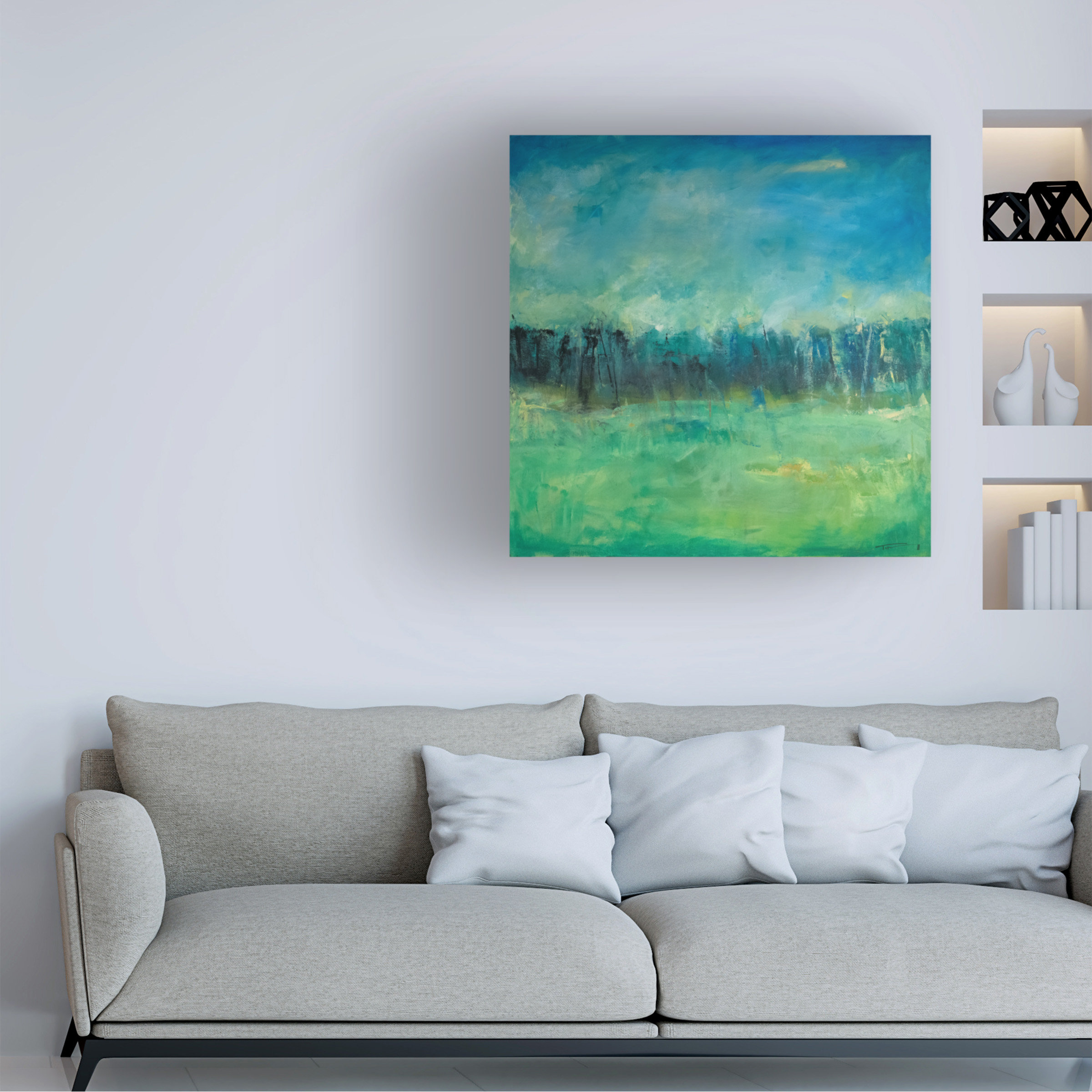 Ebern Designs Tim Nyberg Field Trees Sky Canvas Art - Wayfair Canada