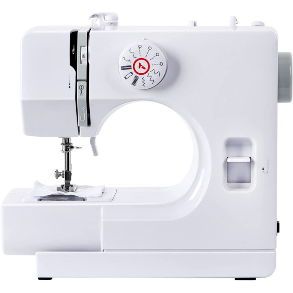 Mini Sewing Machine, Upgraded Electric Sewing Machine with Sewing Bag, Expansion Board, LED Light, Fast Stitch Suitable for Clothes,Jeans,Cutains