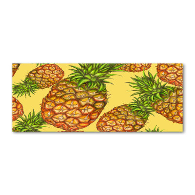 Pineapples - Wrapped Canvas Print
