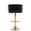 Tabouret de bar pivotant à hauteur réglable avec repose-pieds-174205743-174205733