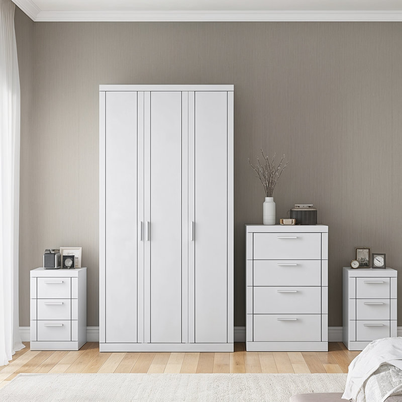 KIMBERLEY Piece Bedroom Set, White