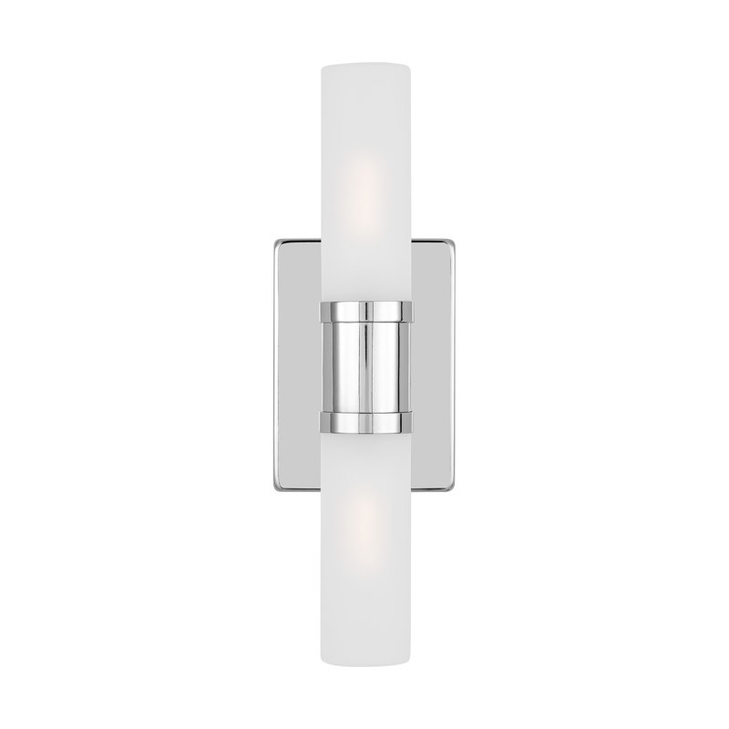 Keaton 2 - Light Vanity Light, 16" H x 5" W x 3.63" D, Chrome, 40 W