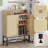 16 Shoe Storage Cabinet With Rattan Doors Storage Entryway Hallway