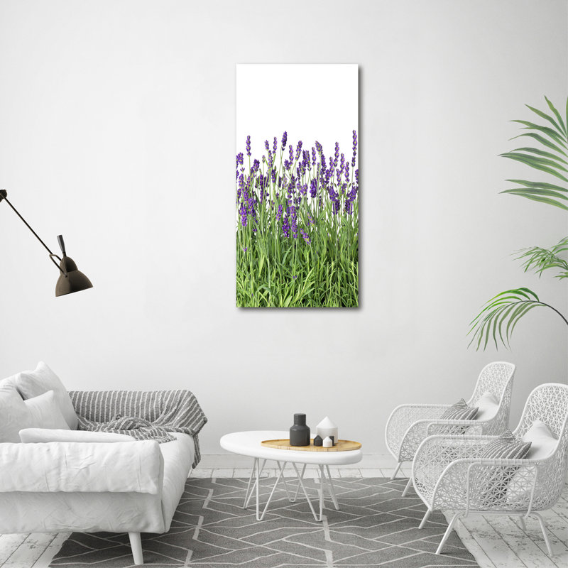 Lavender Field - Wrapped Canvas Print