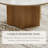 Round Faux Marble Coffee Table with Solid Wood Base - Modern Easy Assembly Living Room Coffee Table for Home Decor-885514237
