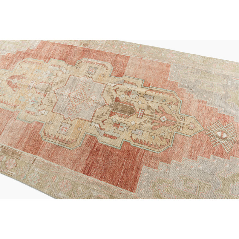 One-of-a-Kind Runner 4'9" X 11'2" Hand Knotted Area Rug