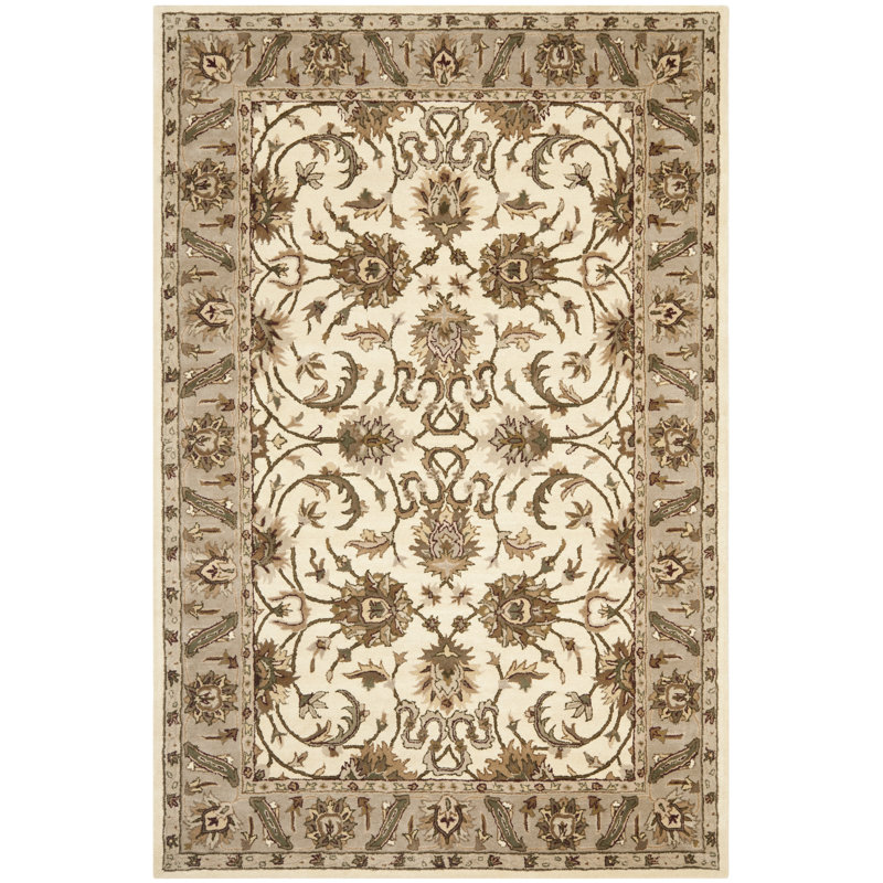 Oriental Wool Hand Woven Area Rug, Rectangle 152 x 213cm