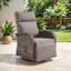 Esquer 59" Outdoor Wicker Poolside Reclining Swivel Single Chaise Lounge With Adjustable Recliner And Cushions-619011229