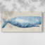 Baleine rustique I - Toile tendue avec châssis - Prêt à accrocher-1155590511