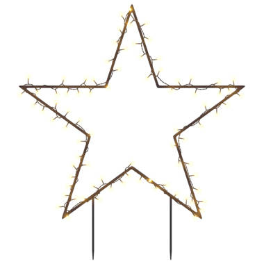 1pc, Dimension: 5.3x5.3x1.2in(13.5x13.5x3cm), Christmas Star