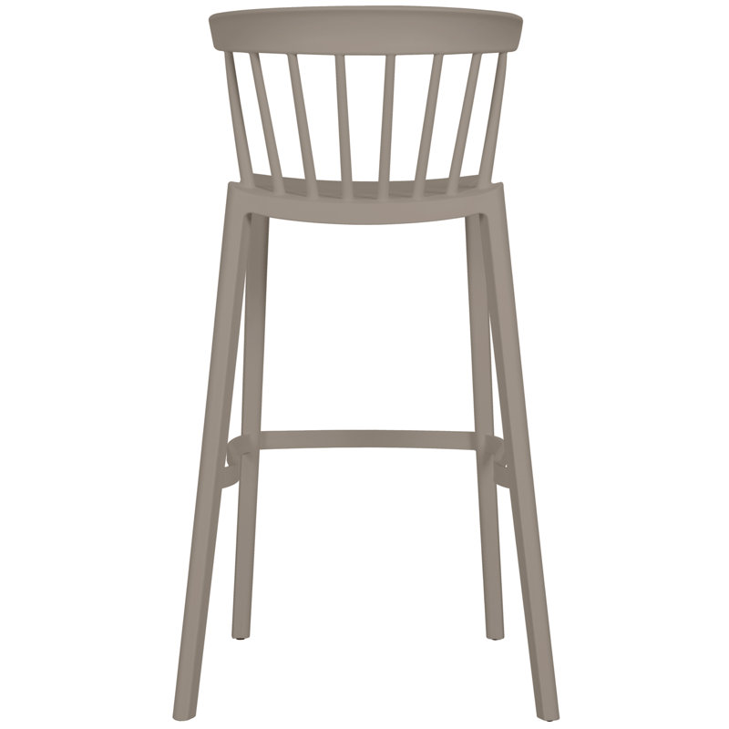 Bliss Outdoor 76.5cm Bar Stool, Taupe