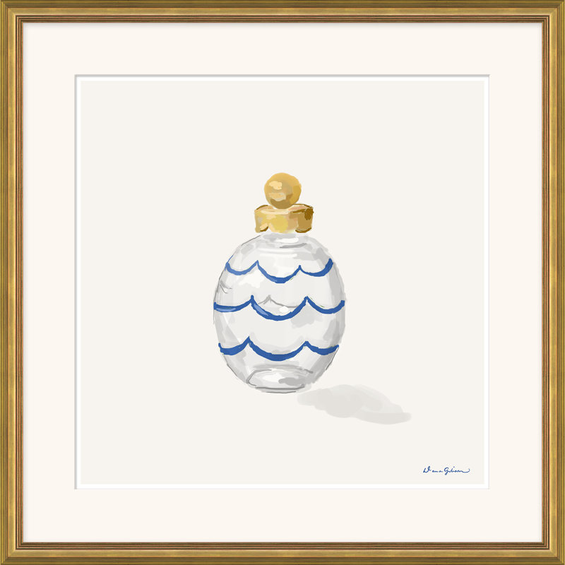 Wave Parfum Print by Dana Gibson, Blue