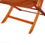 Ensemble de salle à manger pliable pour patio, 4 chaises pliantes, intérieur et extérieur universel, teck