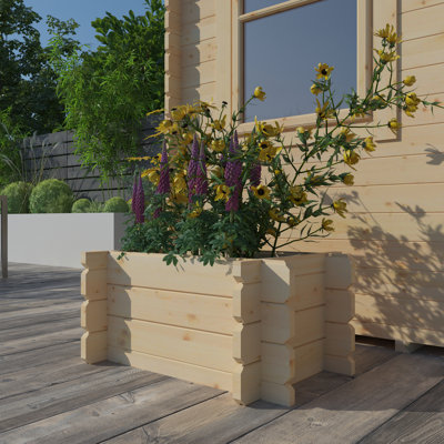 Wood Elevated Planter