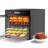 8-Tray Digital Dehydrator with Horizontal Airflow, LED Touch Panel & Dishwasher-Safe Trays-122654561