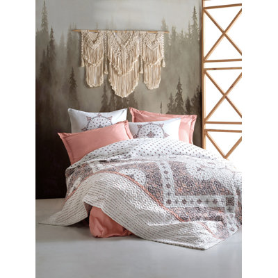 Cotton Geometric Shapes Duvet Cover