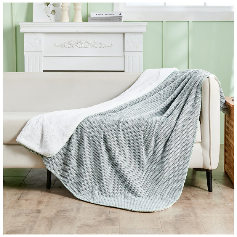 Standard Throw Blanket, Green