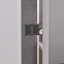 Porte de douche coulissante en aluminium de 74 po de hauteur avec installation réversible, poignée en acier inoxydable, imperméable et sécuritaire dans la salle de bain 56 - Quincaillerie double de 60 po x 74 po, rouille
