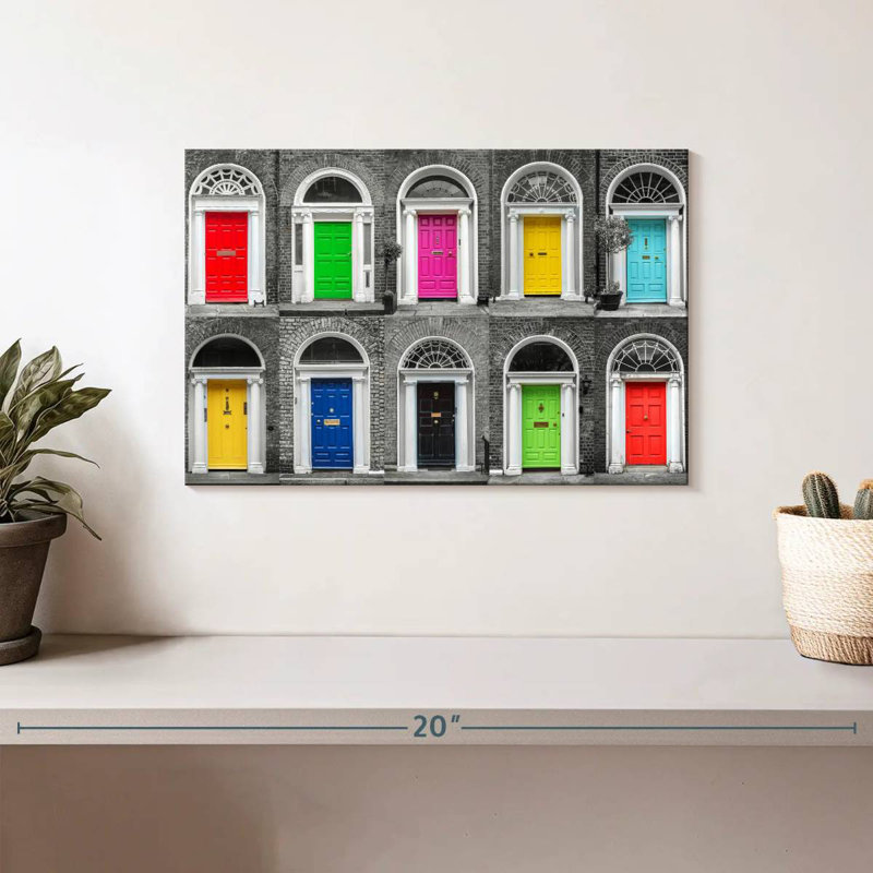 Dublin Door Colors, 8" H x 12" W
