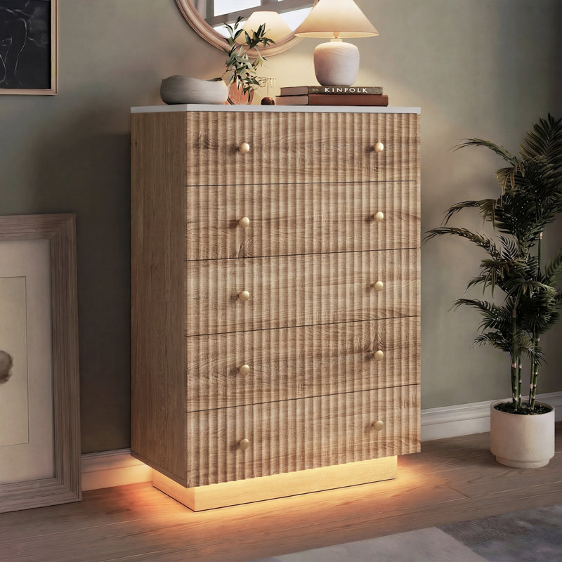 MDF 5 - Drawer Rectangle Accent Chest
