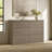 Modern Fluted 3-Drawer Dresser With Pop - Up Design-986991487
