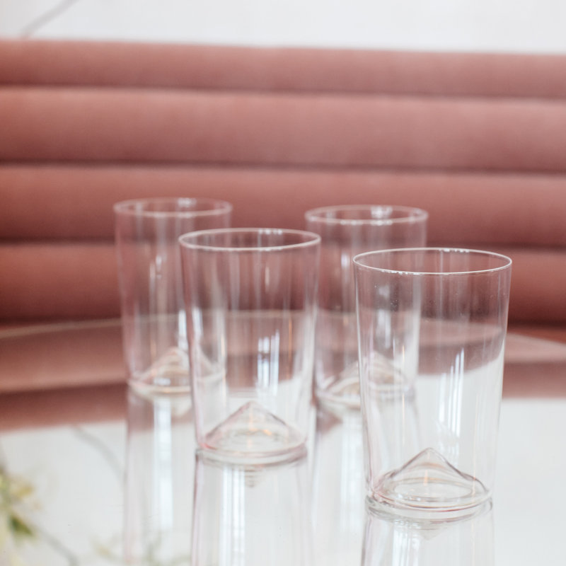 Monti 12 oz. Lead Free Crystal Glassware Set