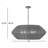 Ariza 7 - Light Dimmable Round / Oval Chandelier-183156776-228106171
