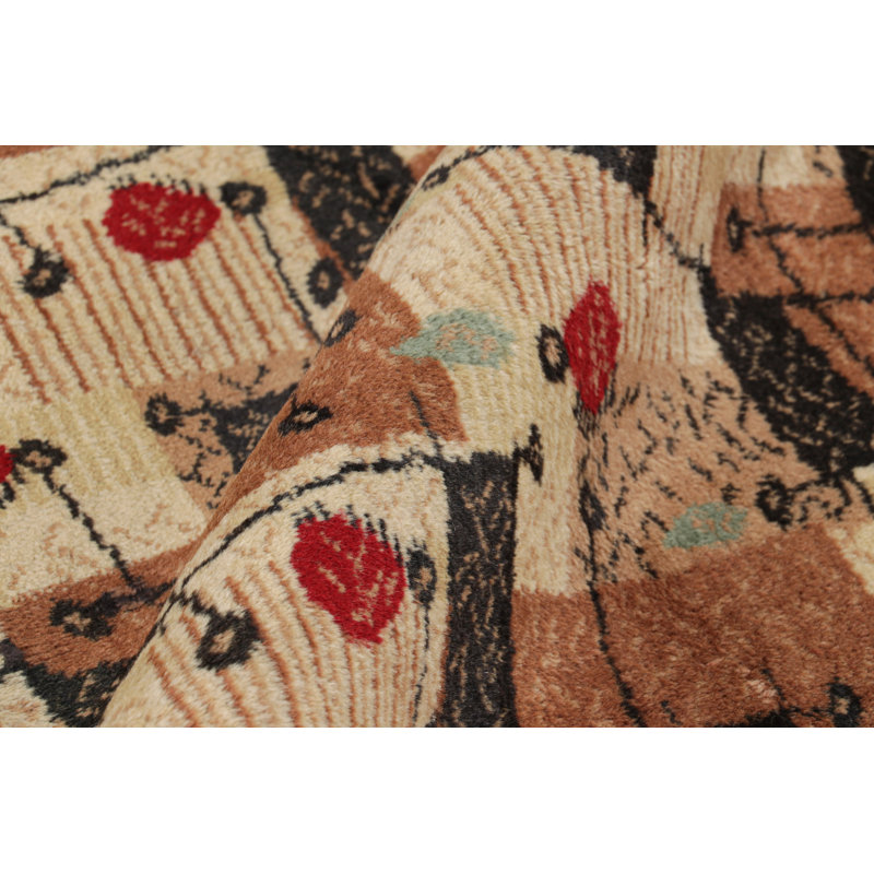 One-of-a-Kind 5'x7'10 Hand Knotted Area Rug