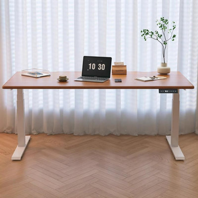 Bureau électrique à hauteur réglable 70,87 "moderne et minimaliste
