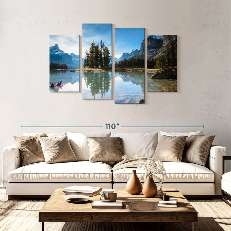 Alvord Scenic Spirit Island, H 48 po x l 75 po