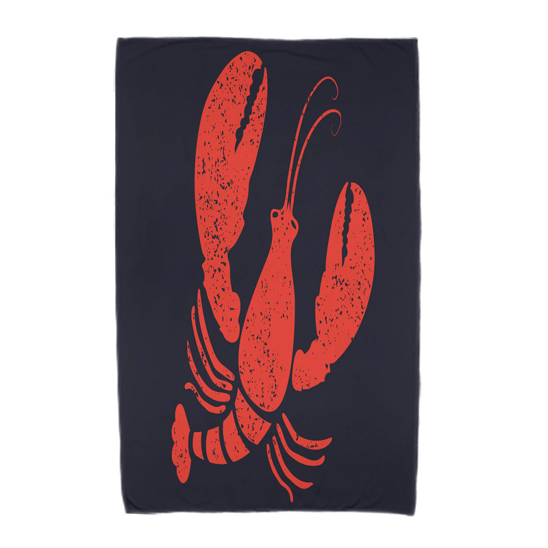 Serviette de plage Hancock, Bleu marine