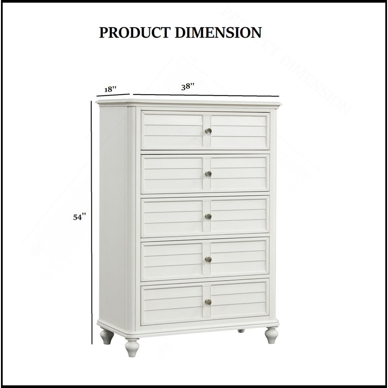Commode de style bord de mer Coastal