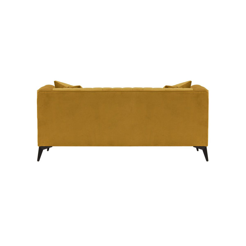 Margo 4 Seater Sofa, Yellow, 2