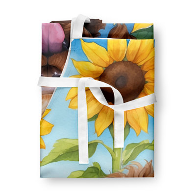 Floral Bib Apron