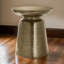 Table de bout cylindrique en acier Abdisamad-296930360