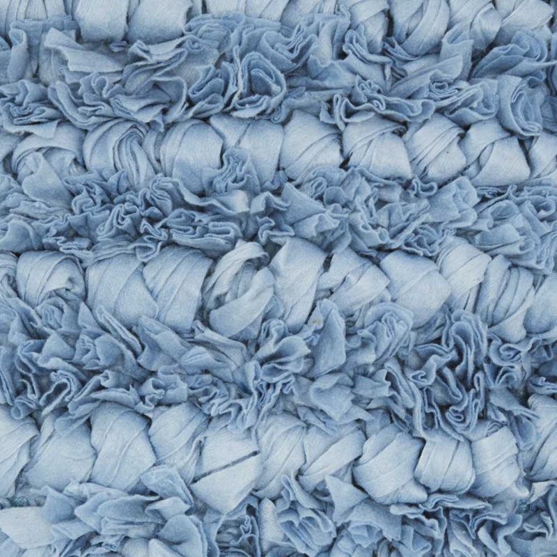 Silver Polyester Square Decorative Throw Pillow 20" x 20"