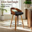 ALFORDSON 2x Bar Stools Swivel Kitchen Dining Chair w/ Backrest Footrest