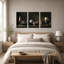 Ensemble de 3 tableaux modernes sur toile tendue, parfaits pour la décoration du salon, de la chambre ou de la maison.-130024468