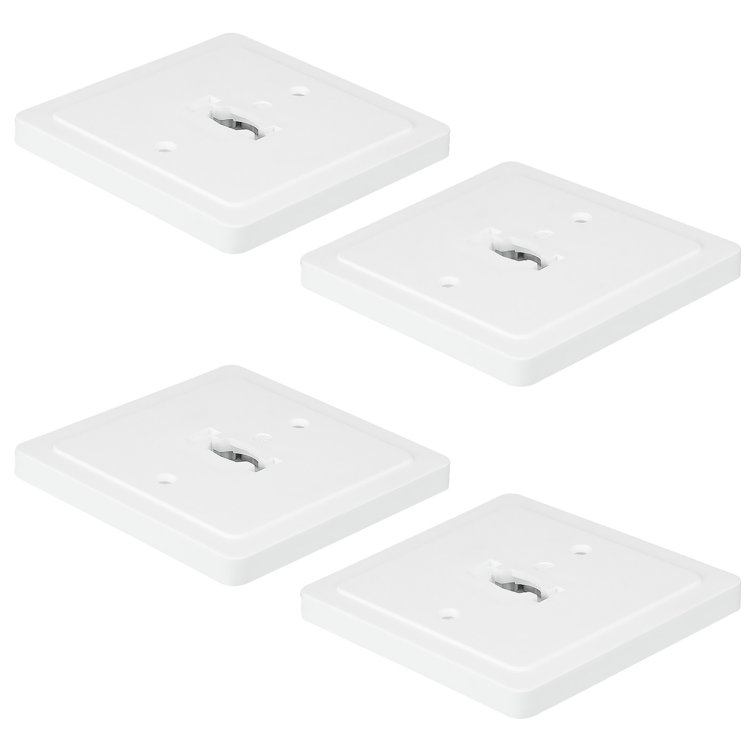 4-inch H-type Track Monopoint Canopy, Connect H Track Fixture To Electric Box
