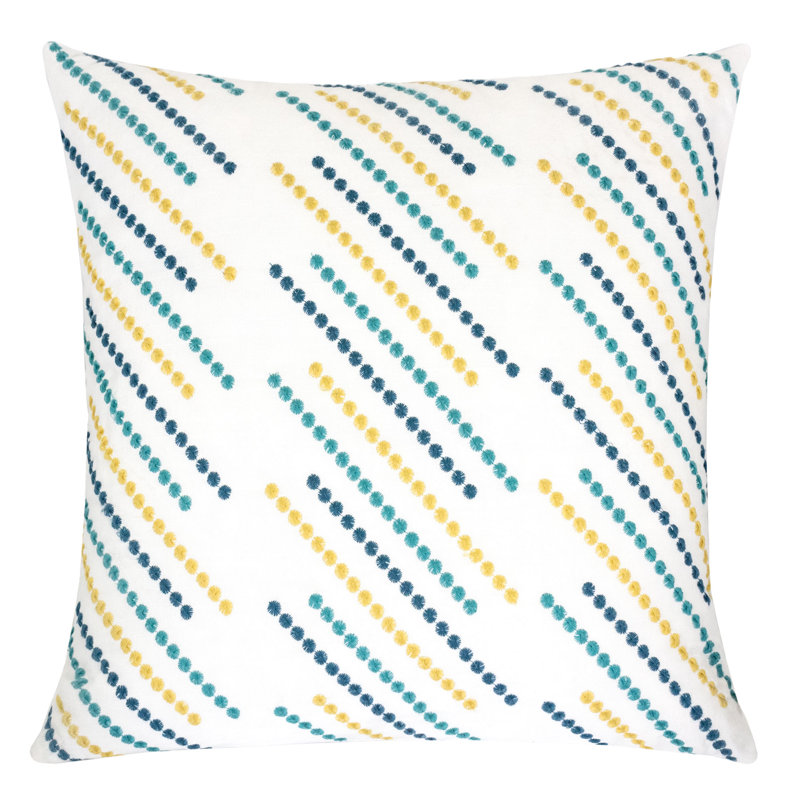  Embroidered Throw Pillow