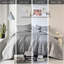 Édredon pour lit simple / simple TG gris 3 pièces-124957712