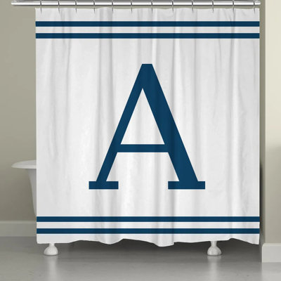 Rideau de douche Monogram