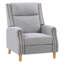 Fauteuil inclinable manuel rembourré Woolbright-48168698
