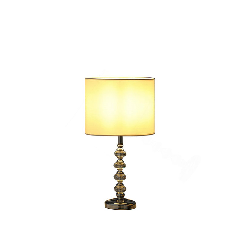 Lampe de table moderne en métal chromé 17,75 "Kayli